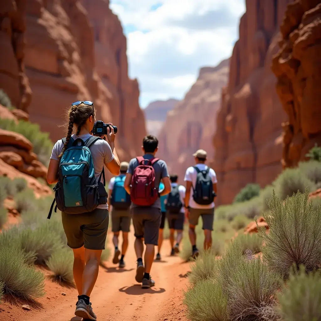 Солнечный закат над Долиной Смерти, окрашивающий небо в оранжевые и пурпурные тона.