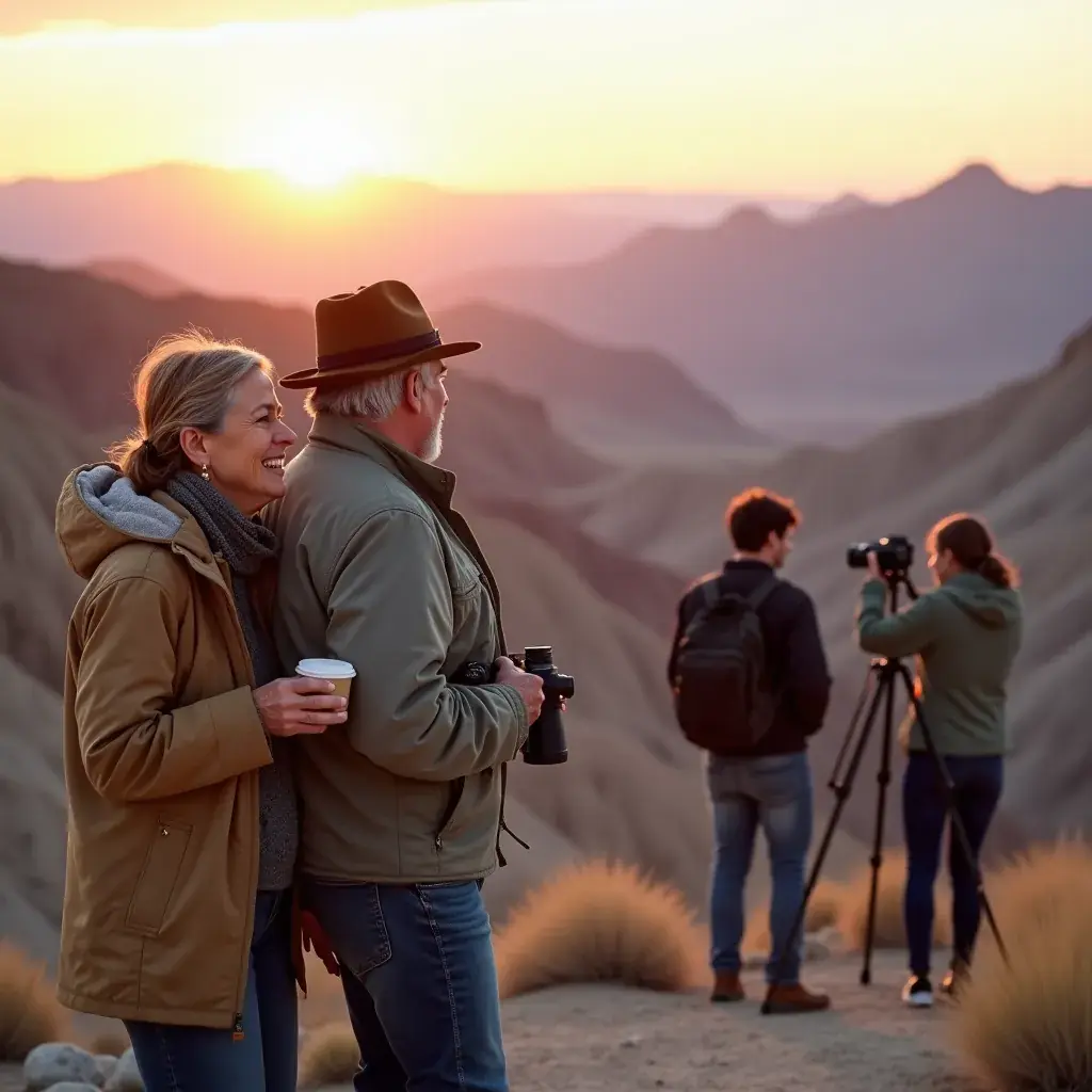 Крупный план разноцветных минералов и камней на поверхности пустыни.